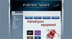 Desktop Screenshot of patriotsport.com